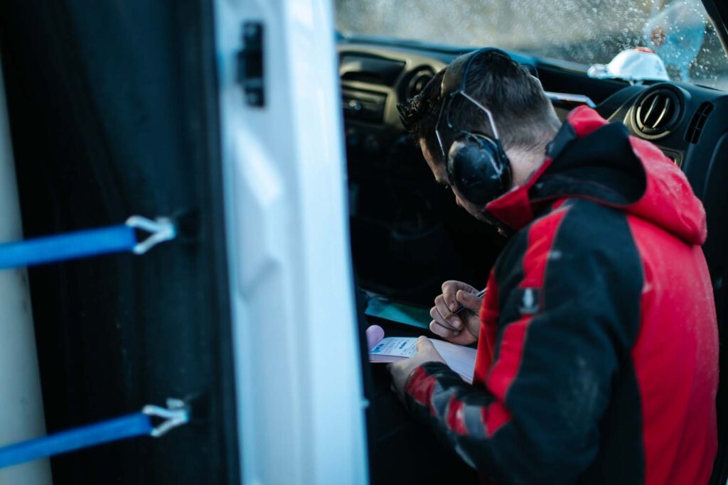 Photo d'un salarié de l'entreprise Sciage Léman dans le Chablais